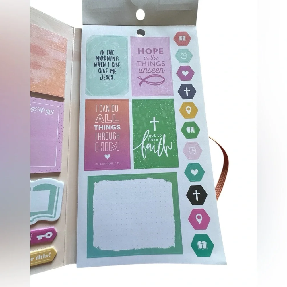 The Happy Planner Faith Warrior Accessory Book Folio